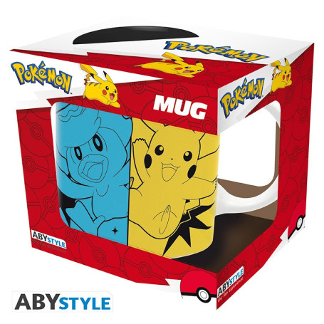 ABYstyle POKEMON - Tazza - 320 ml - Starter scarlatto e viola