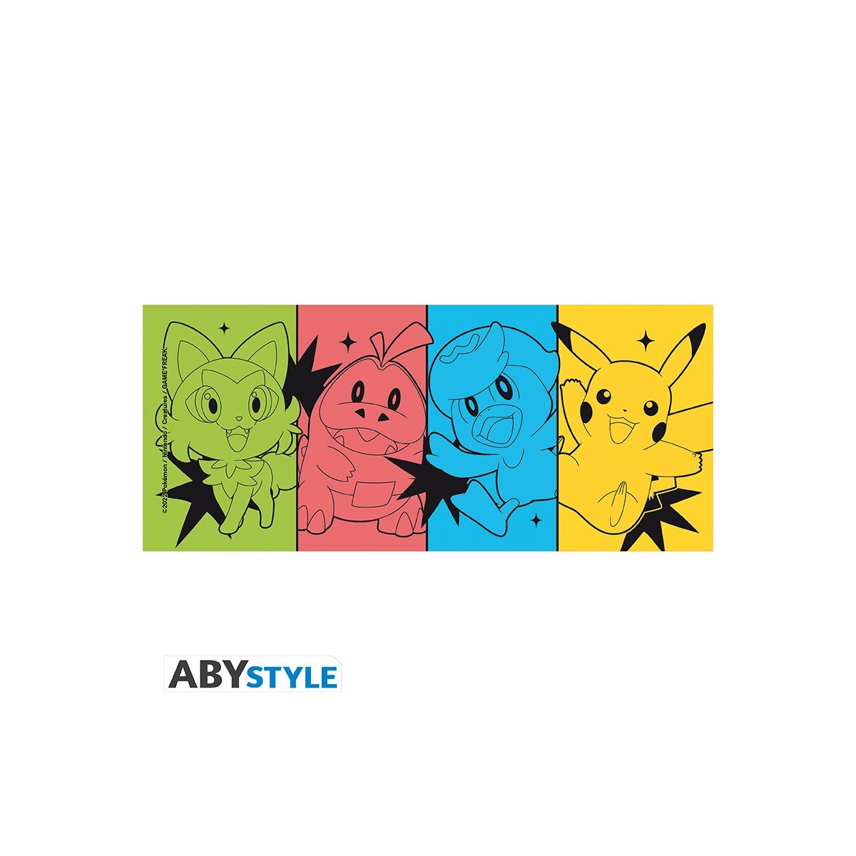 ABYstyle POKEMON - Tazza - 320 ml - Starter scarlatto e viola