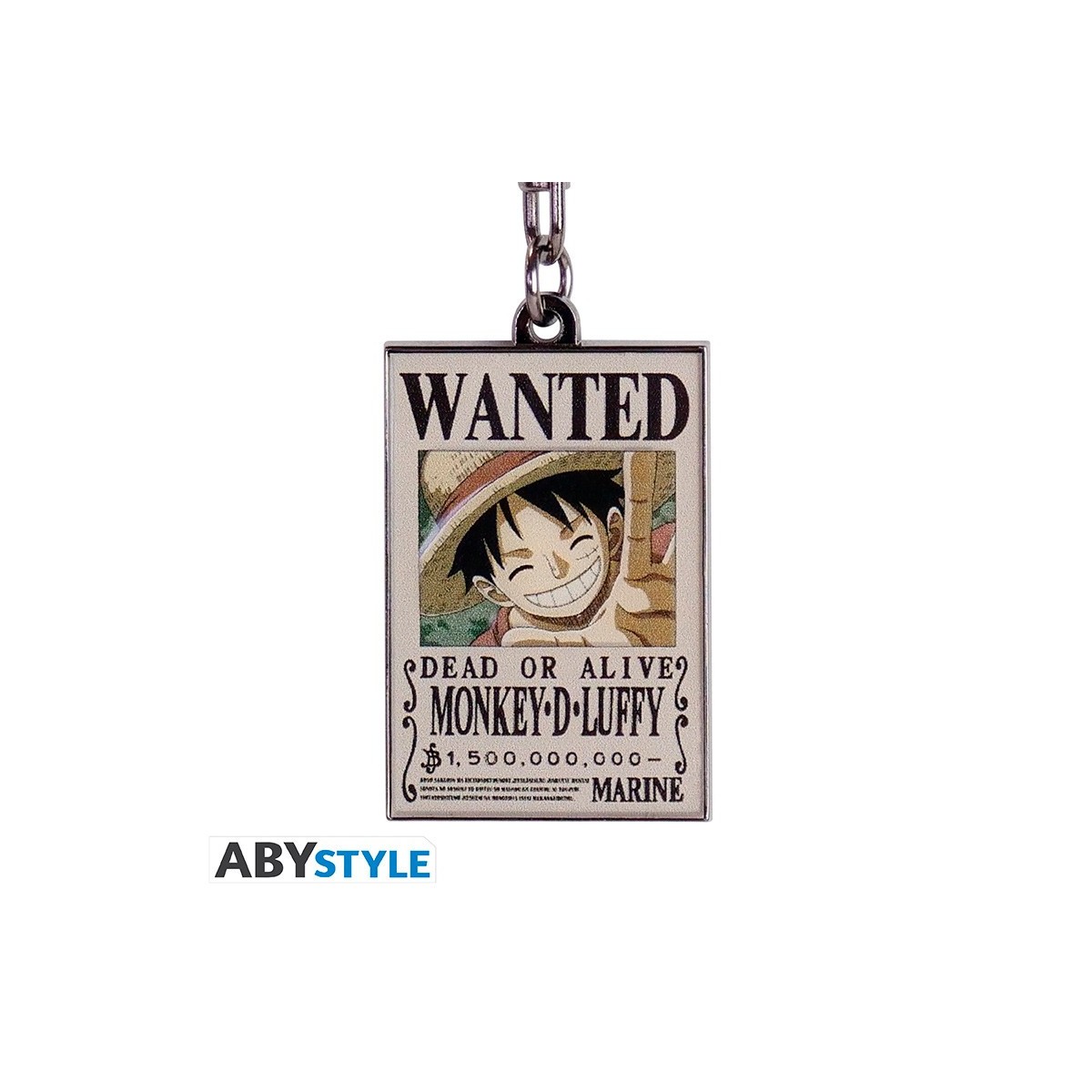 ABYstyle ONE PIECE - Portachiavi Wanted Luffy