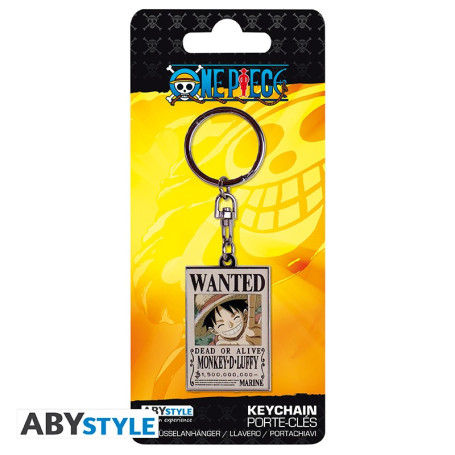 ABYstyle ONE PIECE - Portachiavi Wanted Luffy