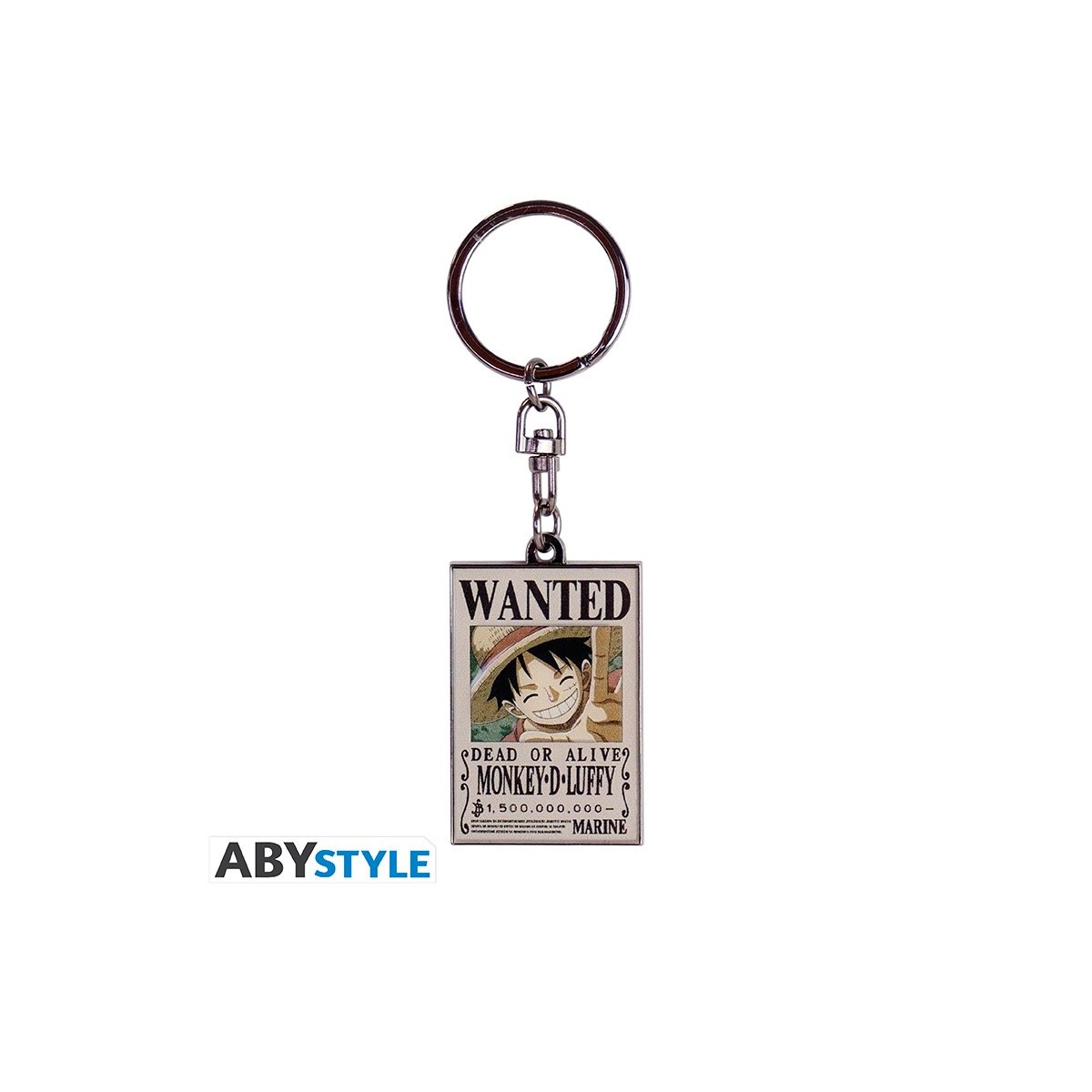 ABYstyle ONE PIECE - Portachiavi Wanted Luffy