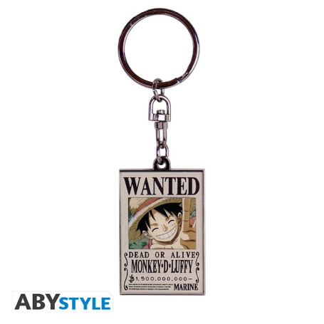 ABYstyle ONE PIECE - Portachiavi Wanted Luffy