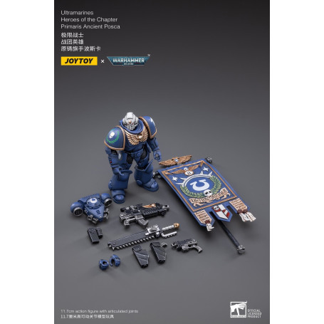 JoyToy Space Marine - Ultramarines - Antica Posca 1/18 - Warhammer 40K