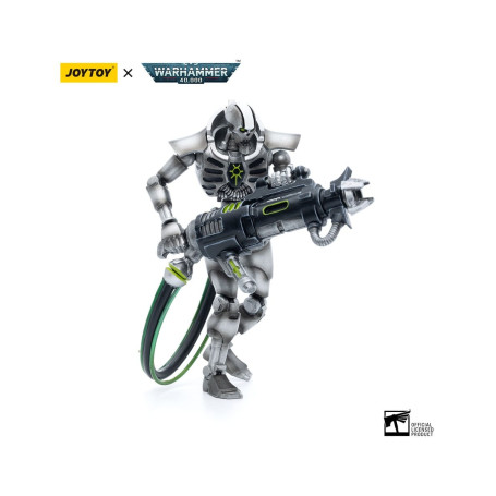 JoyToy Necrons - Immortale della dinastia Sautekh con carabina Tesla 1/18 - Warhammer 40K