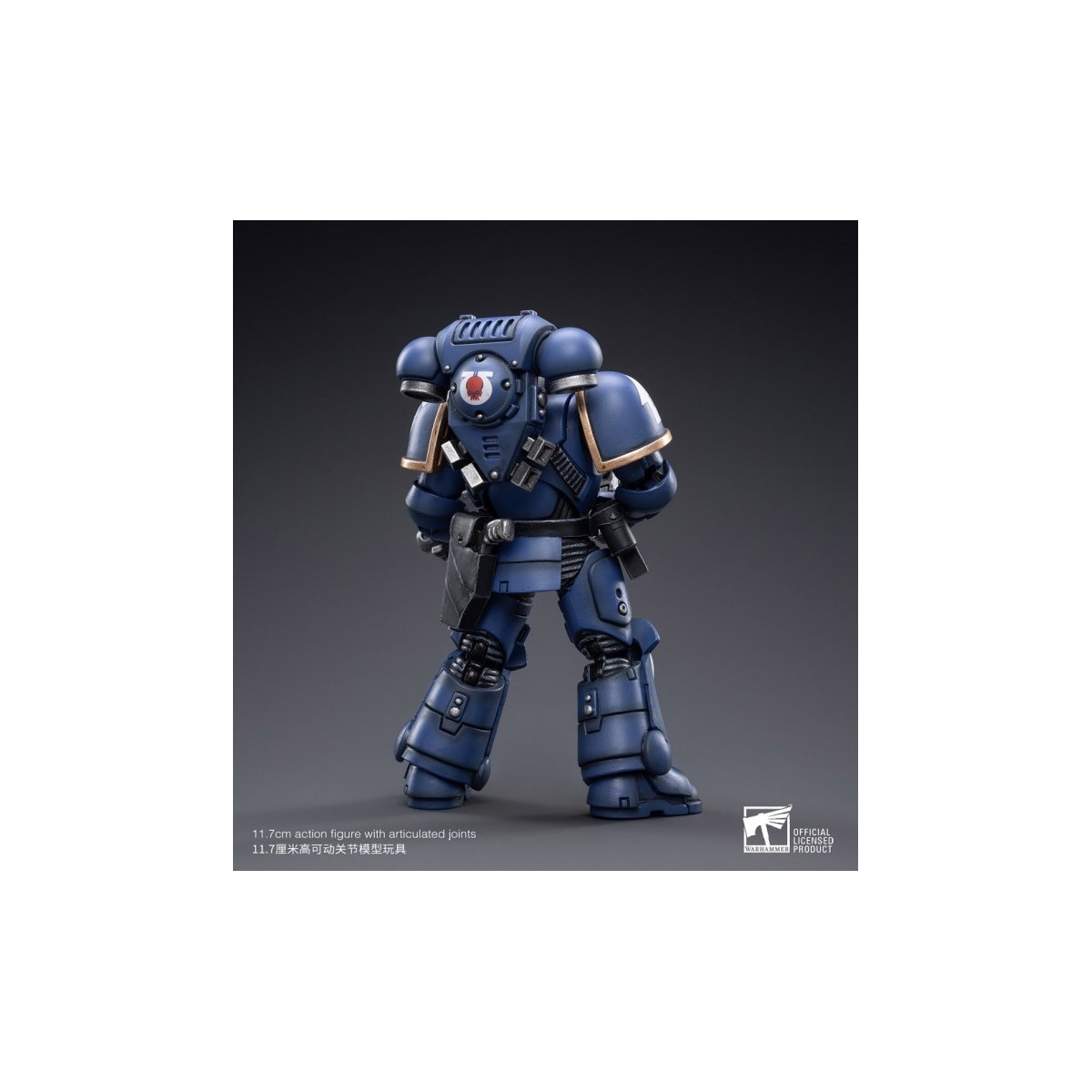 JoyToy - Space Marine - Ultramarines - Eroi del Capitolo Fratello Sergente Veterano Castor 1/18 - Warhammer 40K