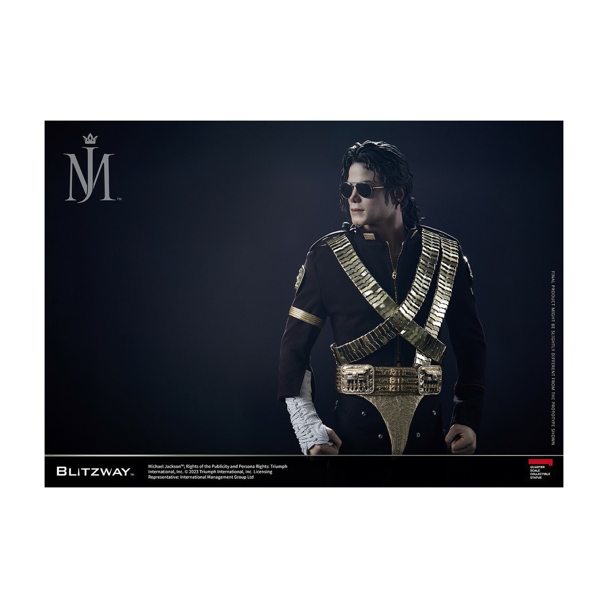 Blitzway - Michael Jackson: Statua di Michael Jackson in scala 1:4 