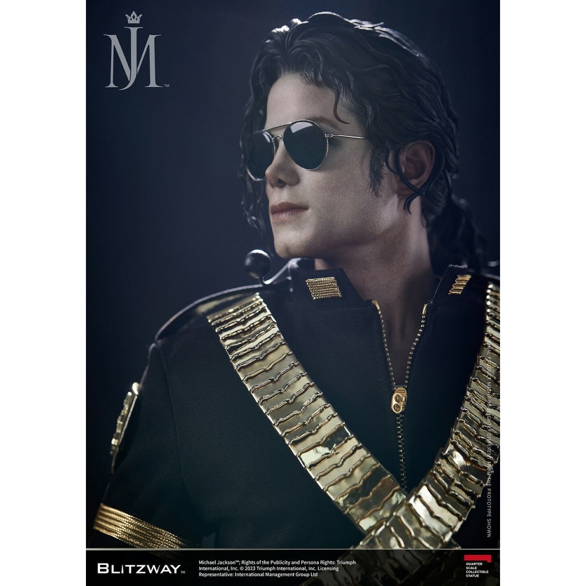 Blitzway - Michael Jackson: Statua di Michael Jackson in scala 1:4 