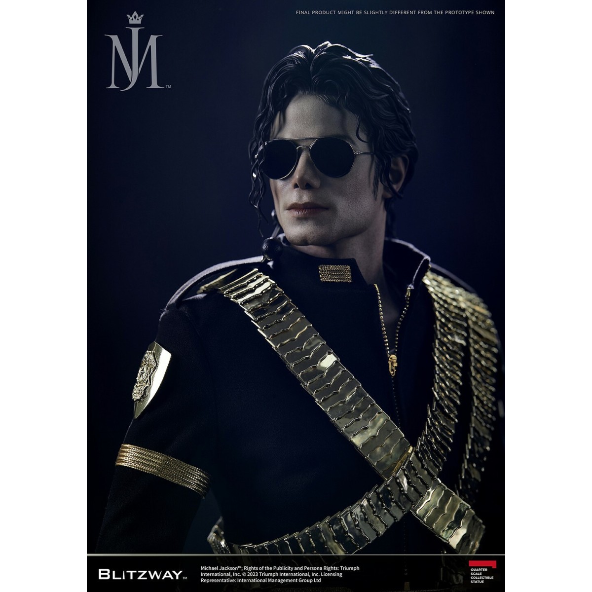 Blitzway - Michael Jackson: Statua di Michael Jackson in scala 1:4 