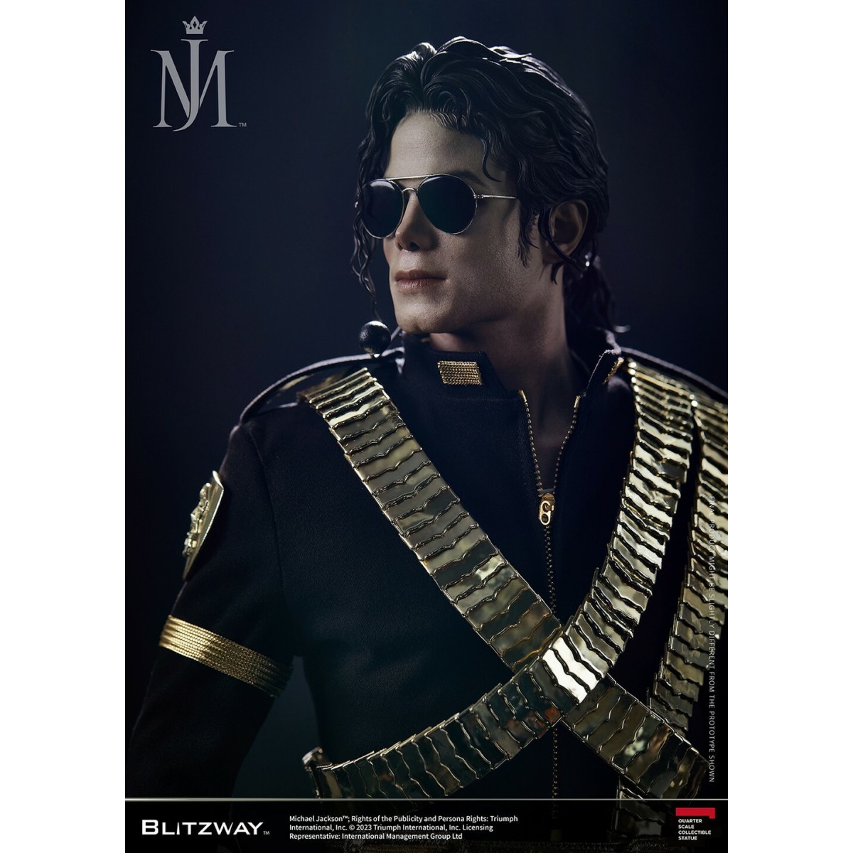 Blitzway - Michael Jackson: Statua di Michael Jackson in scala 1:4 