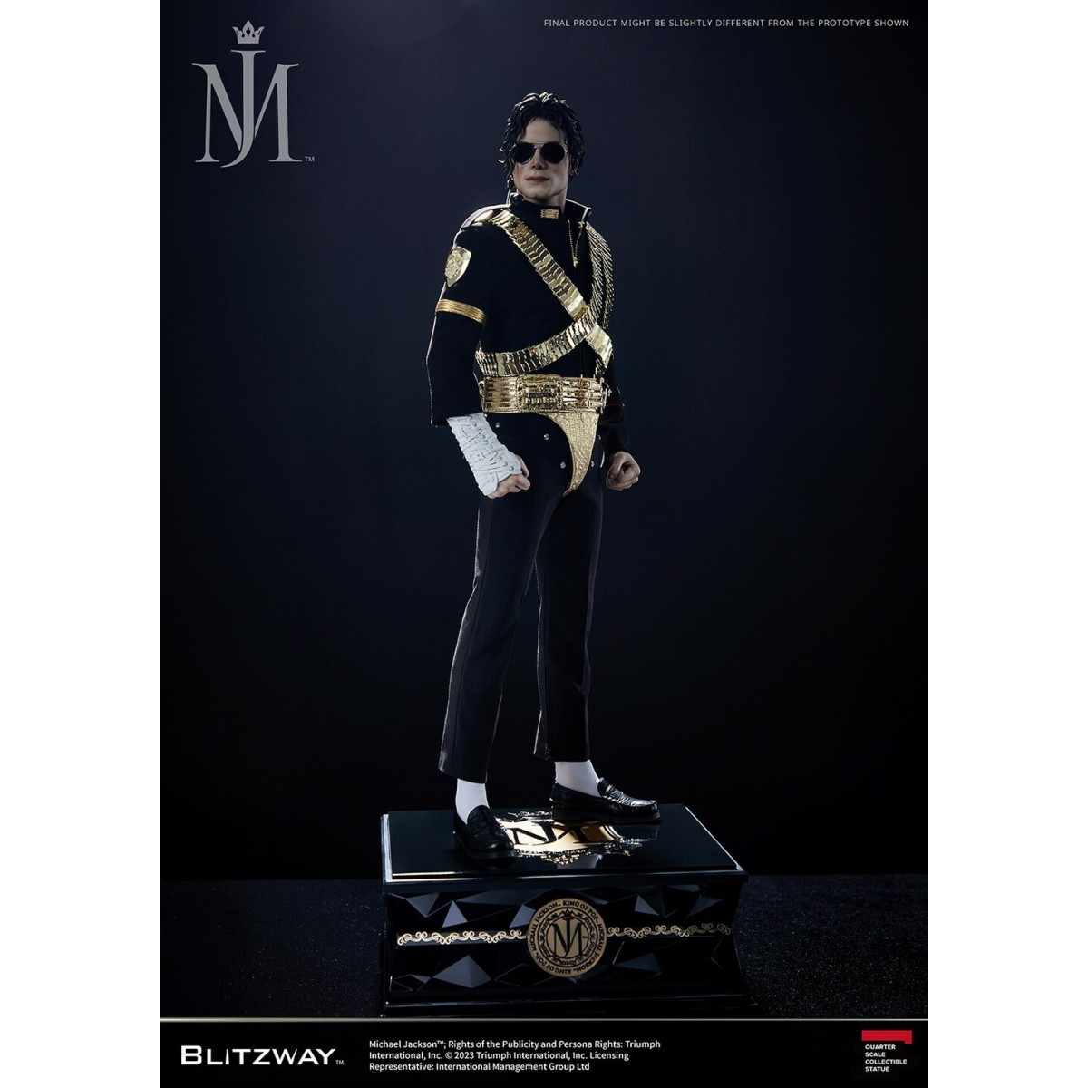 Blitzway - Michael Jackson: Statua di Michael Jackson in scala 1:4 
