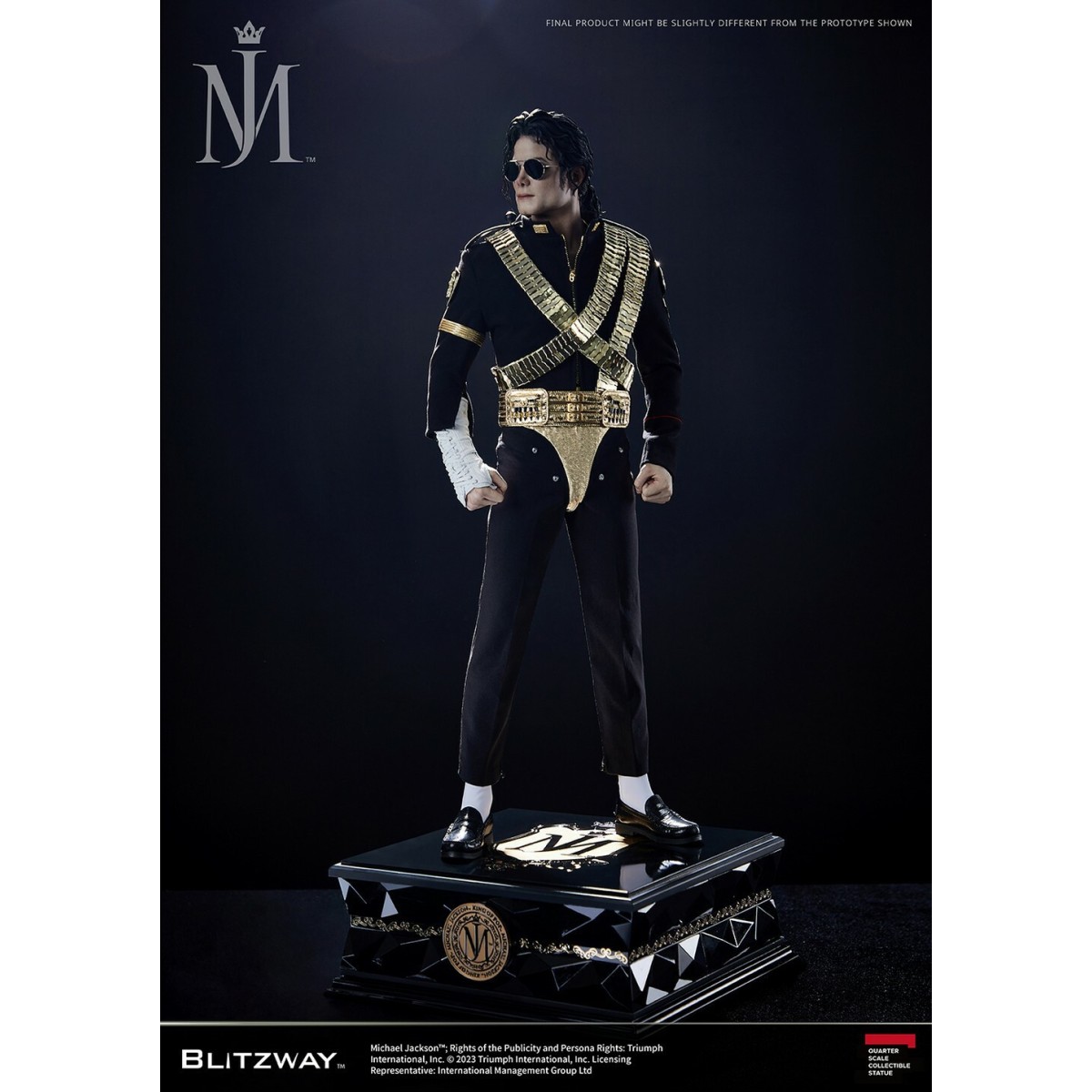 Blitzway - Michael Jackson: Statua di Michael Jackson in scala 1:4 