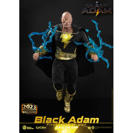 Beast Kingdom - Black Adam Versione Battaglia Finale - Black Adam - figura d'azione 1/9 Eroi d'azione dinamici