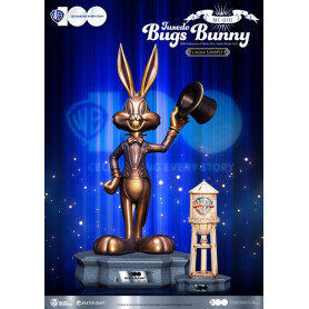 Beast Kingdom Disney - Master Craft - Tuxedo Bugs Bunny - Looney Tunes 100° anniversario degli studi Warner Bros