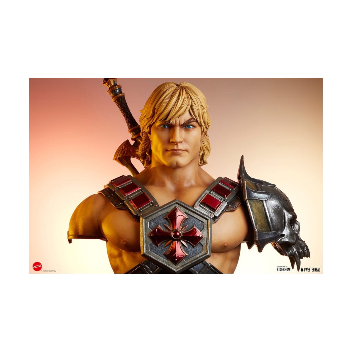Tweeterhead - Busto di MUSCLOR 1:1 - Busto di HE-MAN 1:1 - Leggende dei Masters of the Universe
