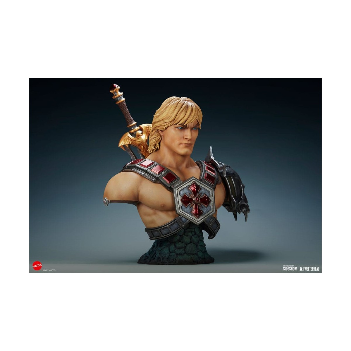 Tweeterhead - Busto di MUSCLOR 1:1 - Busto di HE-MAN 1:1 - Leggende dei Masters of the Universe