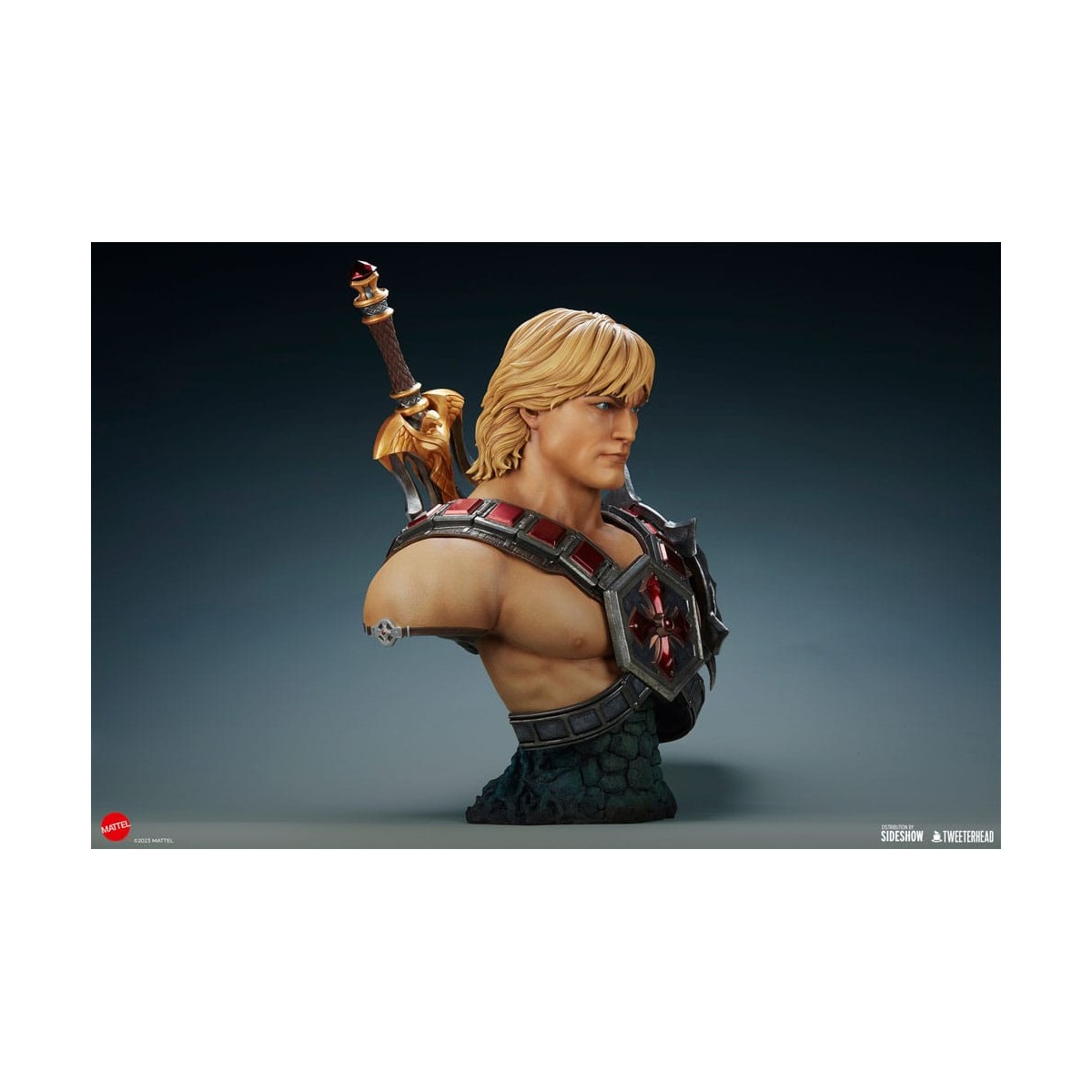 Tweeterhead - Busto di MUSCLOR 1:1 - Busto di HE-MAN 1:1 - Leggende dei Masters of the Universe