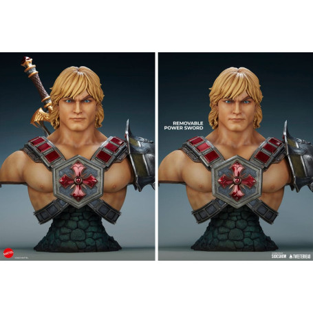 Tweeterhead - Busto di MUSCLOR 1:1 - Busto di HE-MAN 1:1 - Leggende dei Masters of the Universe