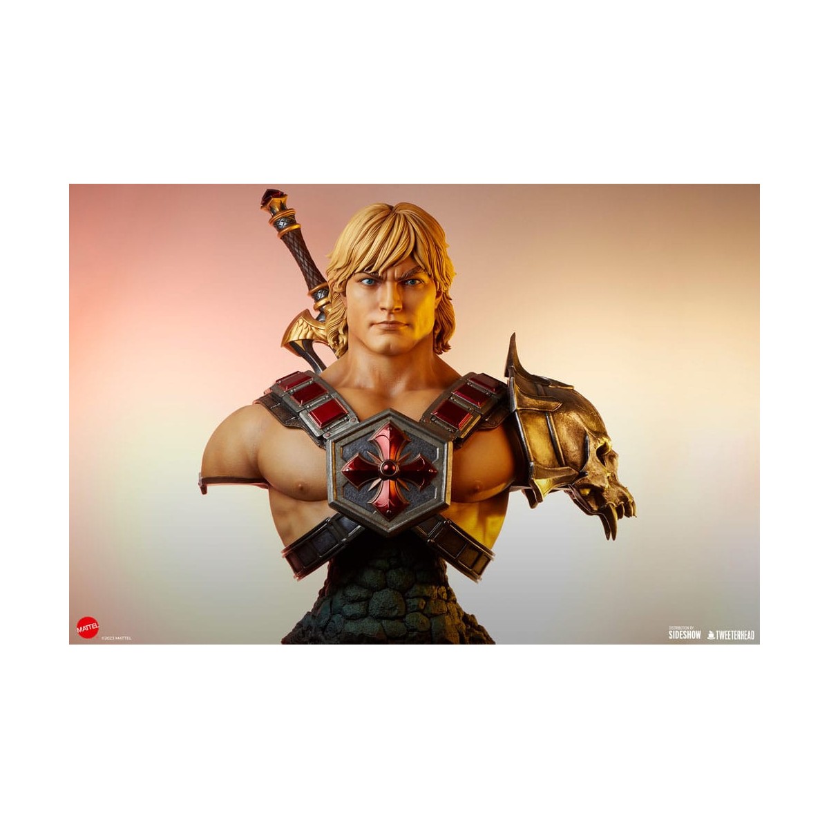 Tweeterhead - Busto di MUSCLOR 1:1 - Busto di HE-MAN 1:1 - Leggende dei Masters of the Universe