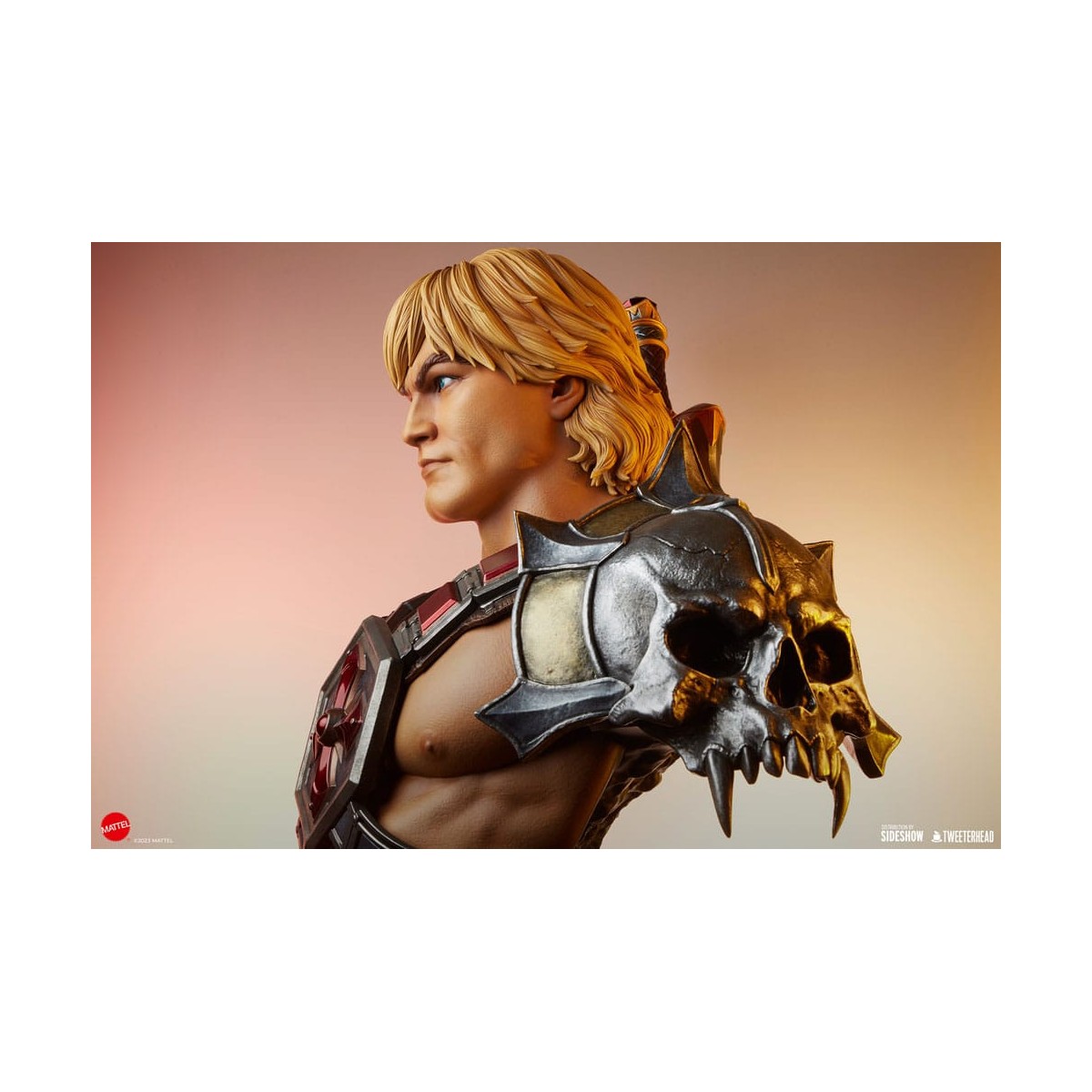 Tweeterhead - Busto di MUSCLOR 1:1 - Busto di HE-MAN 1:1 - Leggende dei Masters of the Universe