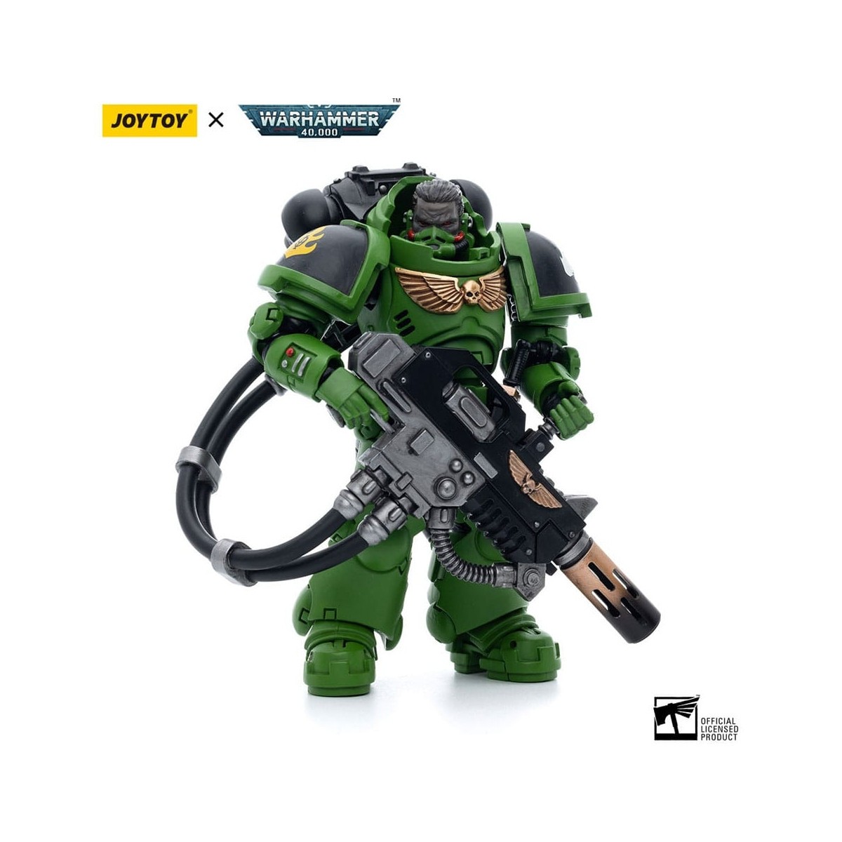 JoyToy Space Marine - Salamandre - Fratello Eradicatore T'Kren 1/18 - Warhammer 40K