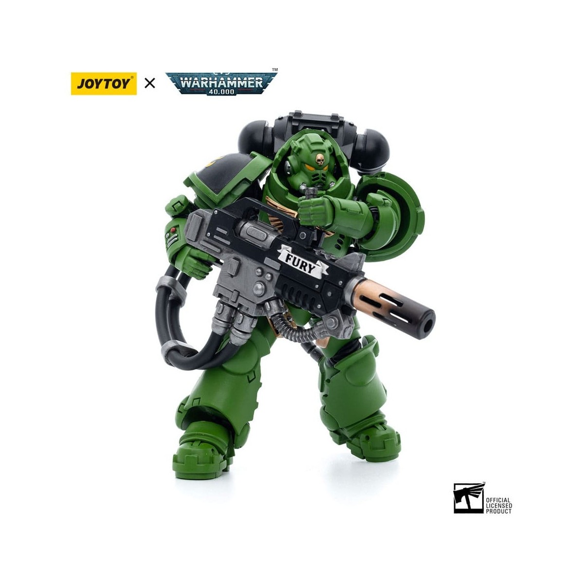 JoyToy Space Marine - Salamandre - Sergente Eradicatore Bragar 1/18 - Warhammer 40K