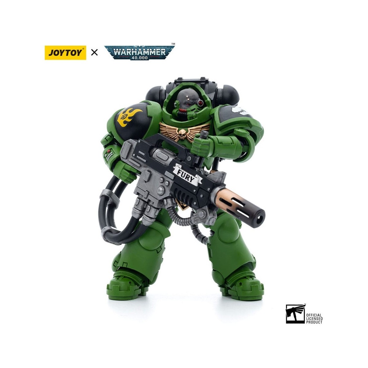 JoyToy Space Marine - Salamandre - Sergente Eradicatore Bragar 1/18 - Warhammer 40K