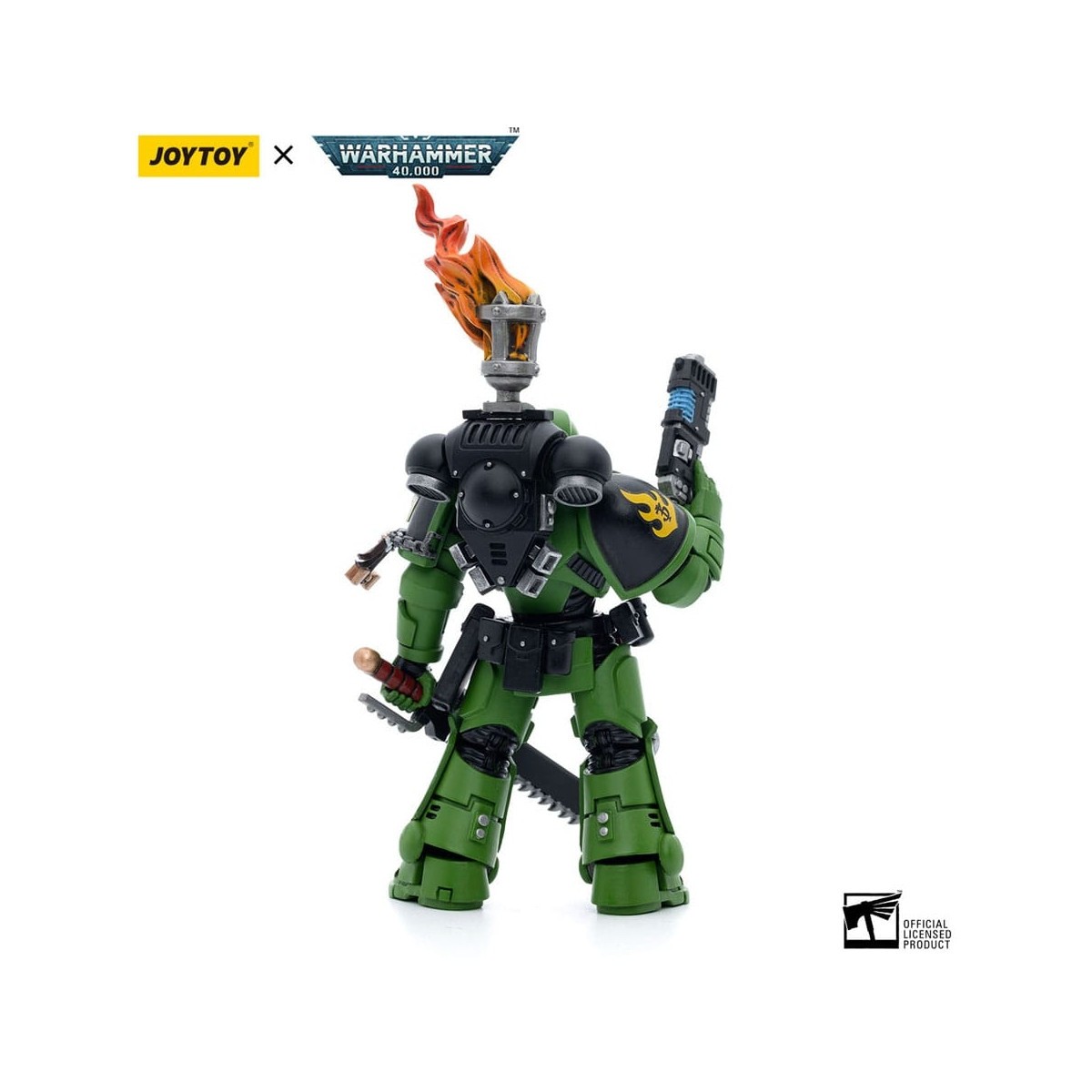 JoyToy Space Marine - Salamandre - Sergente Intercessore Tsek'gan 1/18 - Warhammer 40K