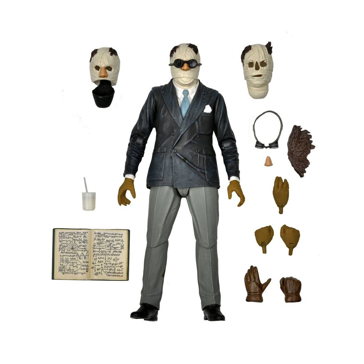 NECA - Ultimate L'Uomo Invisibile - Mostri Universali