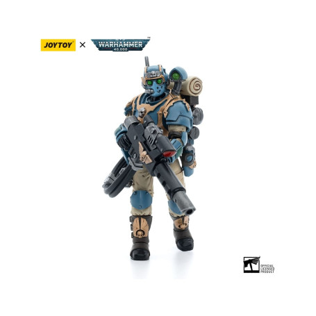 JoyToy Space Marine - Astra Militarum Tempestus - Squadra Scions 55Th Kappic Eagles Tempestor Scion 1 1/18 - Warhammer 40K