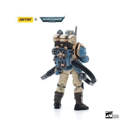 JoyToy Space Marine - Astra Militarum Tempestus - Squadra Scions 55Th Kappic Eagles Tempestor Scion 1 1/18 - Warhammer 40K
