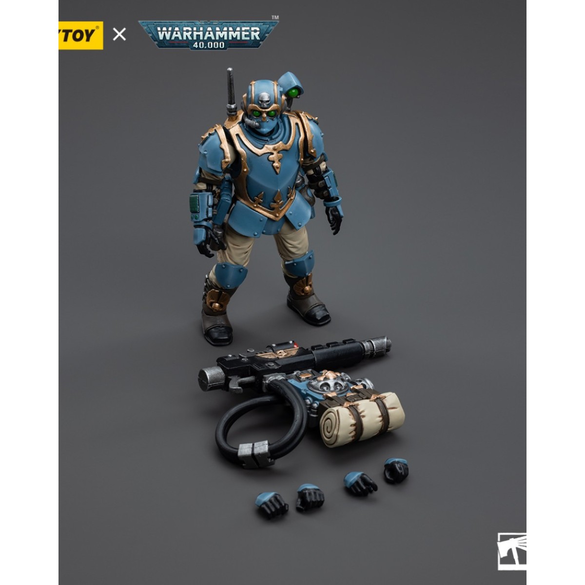 JoyToy Space Marine - Astra Militarum Tempestus - Squadra Scions 55Th Kappic Eagles Tempestor Scion 1 1/18 - Warhammer 40K