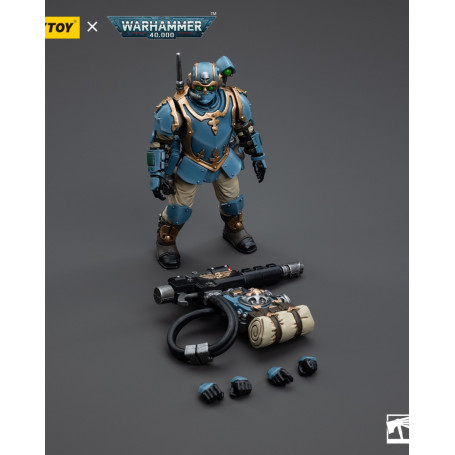 JoyToy Space Marine - Astra Militarum Tempestus - Squadra Scions 55Th Kappic Eagles Tempestor Scion 1 1/18 - Warhammer 40K