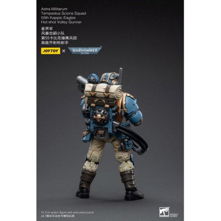 JoyToy Space Marine - Astra Militarum Tempestus - Squadra Scions 55Th Kappic Eagles Tempestor Scion 1 1/18 - Warhammer 40K