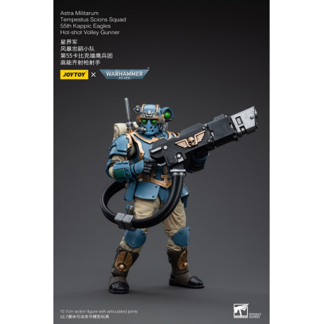 JoyToy Space Marine - Astra Militarum Tempestus - Squadra Scions 55Th Kappic Eagles Tempestor Scion 1 1/18 - Warhammer 40K