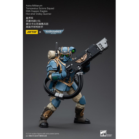 JoyToy Space Marine - Astra Militarum Tempestus - Squadra Scions 55Th Kappic Eagles Tempestor Scion 1 1/18 - Warhammer 40K