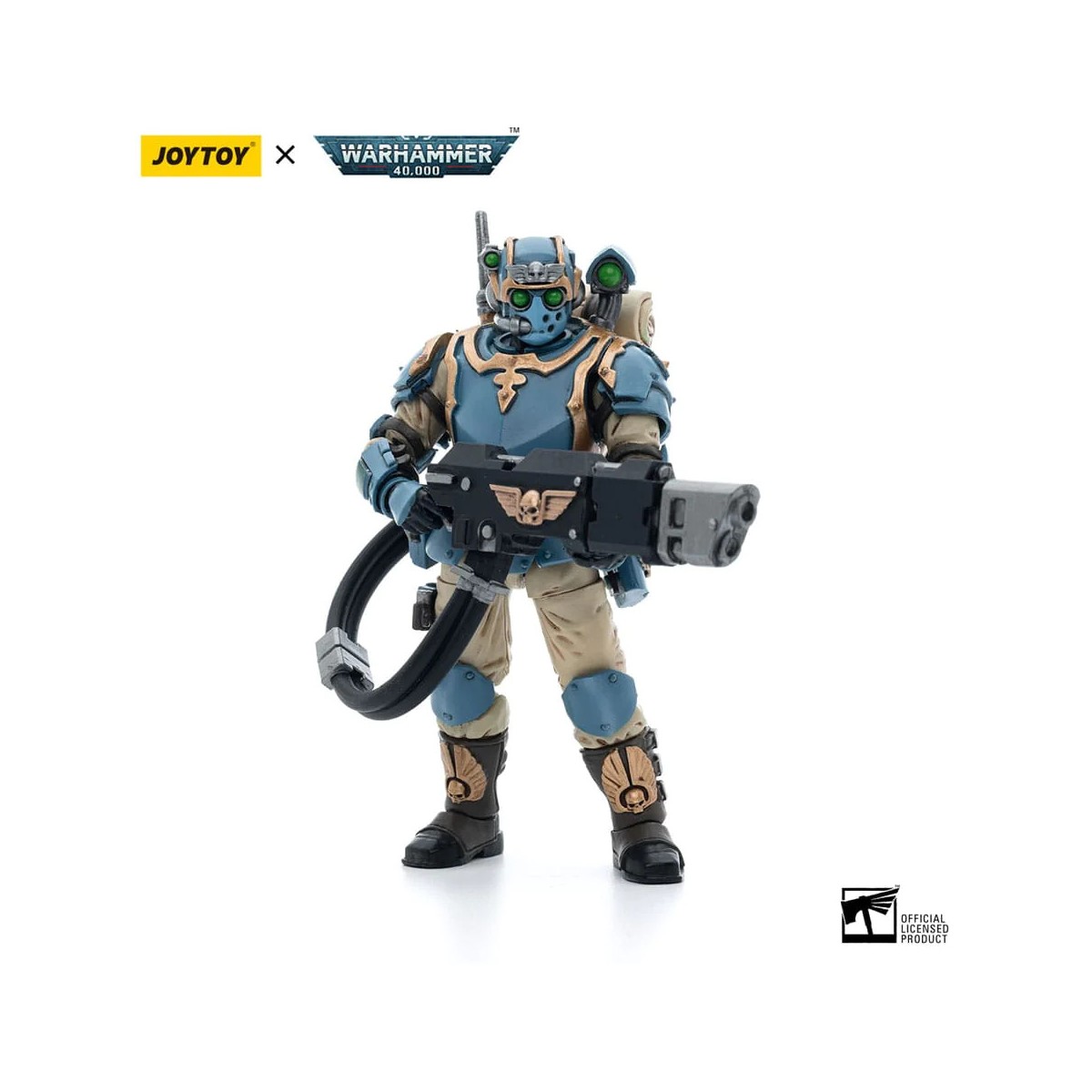 JoyToy Space Marine - Astra Militarum Tempestus - Squadra Scions 55Th Kappic Eagles Tempestor Scion 1 1/18 - Warhammer 40K