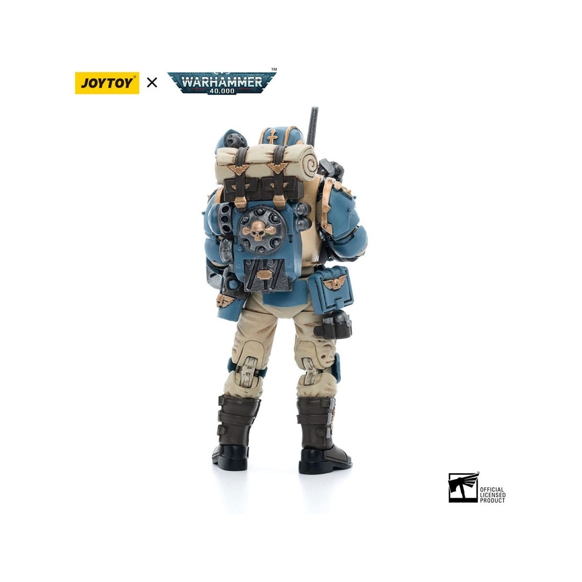 JoyToy Space Marine - Astra Militarum Tempestus - Squadra Scions 55Th Kappic Eagles Plasma Gunner 1/18 - Warhammer 40K