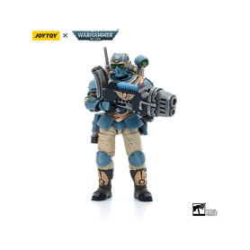JoyToy Space Marine - Astra Militarum Tempestus - Squadra Scions 55Th Kappic Eagles Plasma Gunner 1/18 - Warhammer 40K