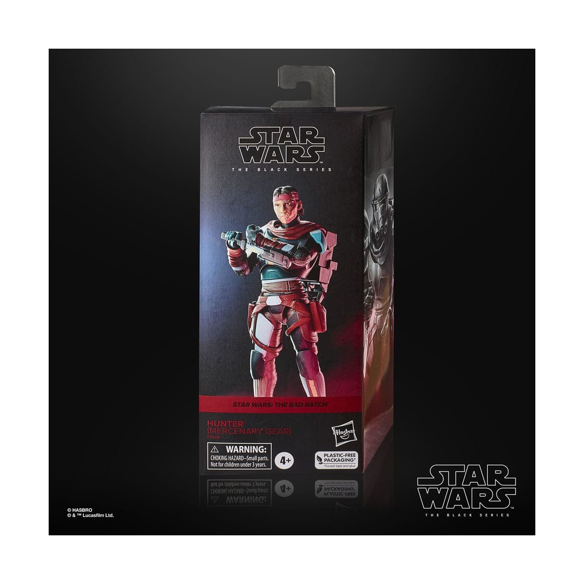 Hasbro Star Wars La Serie Nera - Cacciatore (Equipaggiamento Mercenario) Il Lotto Cattivo