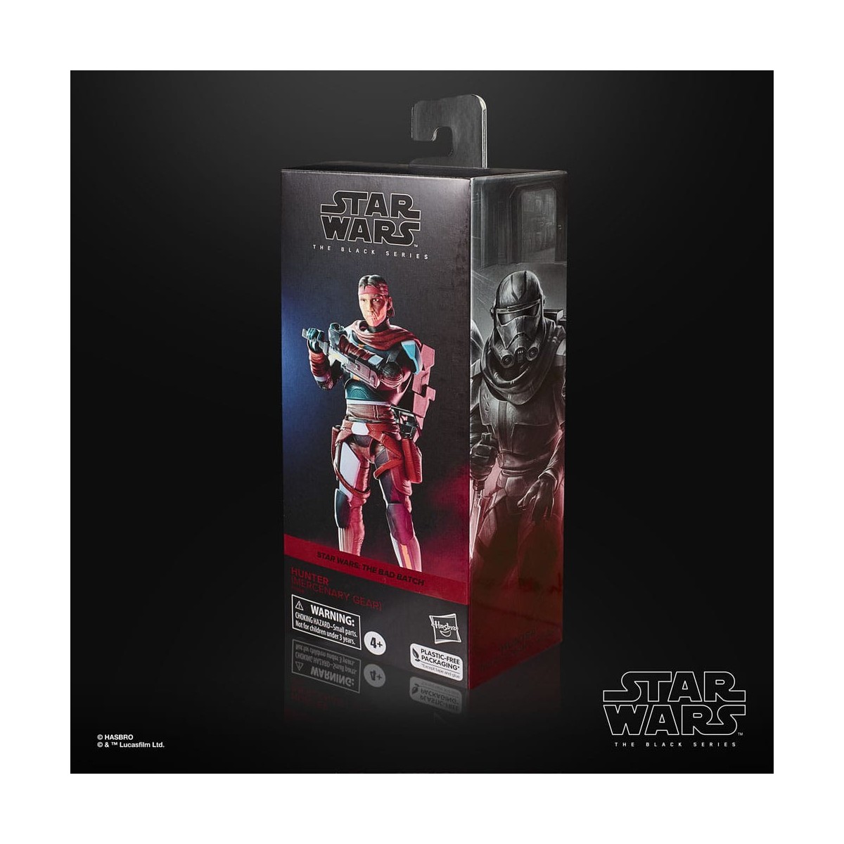 Hasbro Star Wars La Serie Nera - Cacciatore (Equipaggiamento Mercenario) Il Lotto Cattivo