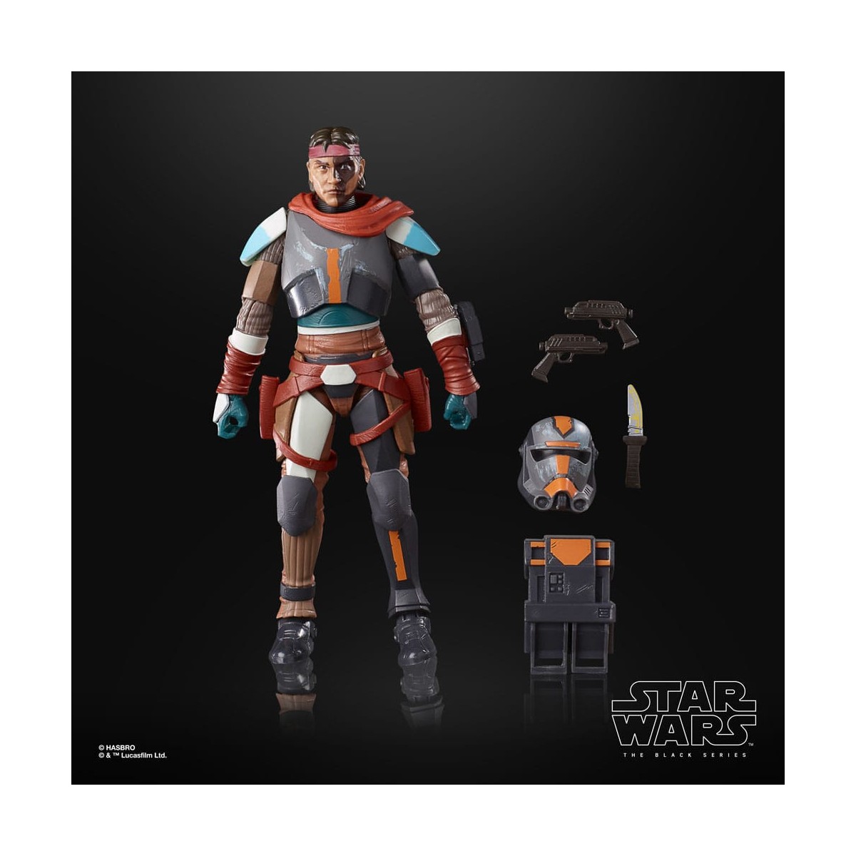 Hasbro Star Wars La Serie Nera - Cacciatore (Equipaggiamento Mercenario) Il Lotto Cattivo