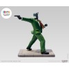 Attakus - John Blacksad pronto a sparare! - Statua di Blacksad