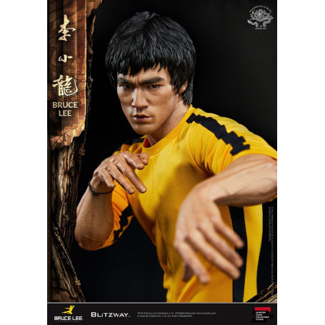 Blitzway - Statuetta Bruce Lee 1/4 50° Anniversario Tributo - Il gioco della morte