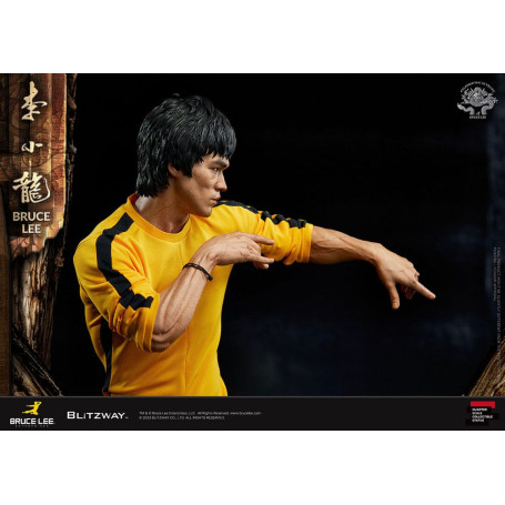 Blitzway - Statuetta Bruce Lee 1/4 50° Anniversario Tributo - Il gioco della morte