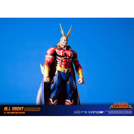 First 4 Figures - My Hero Academia - Statua in PVC All Might Silver Age Edizione Standard