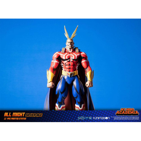 First 4 Figures - My Hero Academia - Statua in PVC All Might Silver Age Edizione Standard