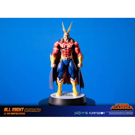 First 4 Figures - My Hero Academia - Statua in PVC All Might Silver Age Edizione Standard