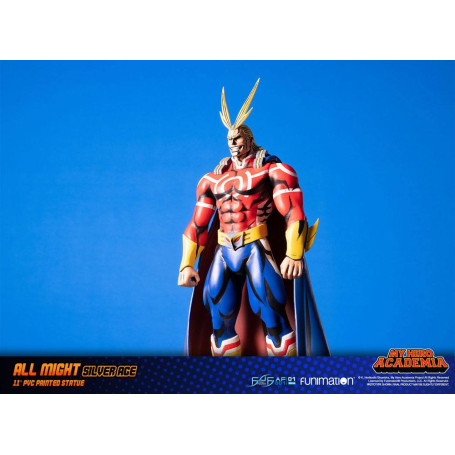 First 4 Figures - My Hero Academia - Statua in PVC All Might Silver Age Edizione Standard