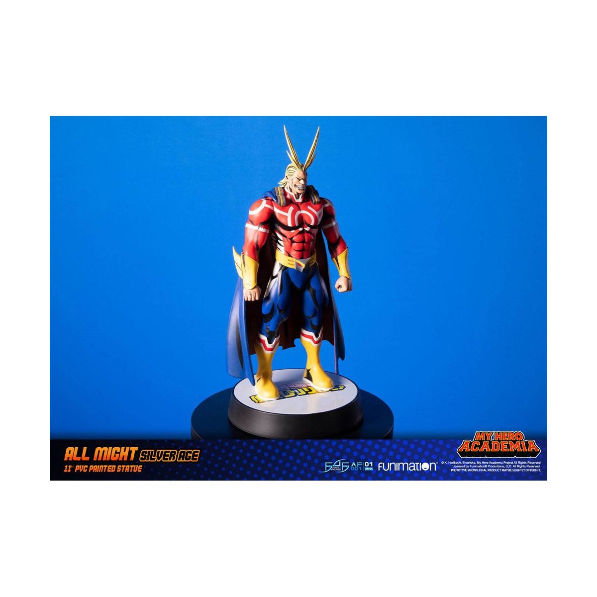 First 4 Figures - My Hero Academia - Statua in PVC All Might Silver Age Edizione Standard