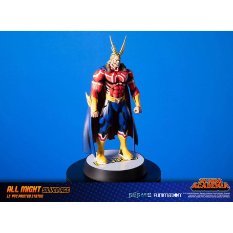 First 4 Figures - My Hero Academia - Statua in PVC All Might Silver Age Edizione Standard